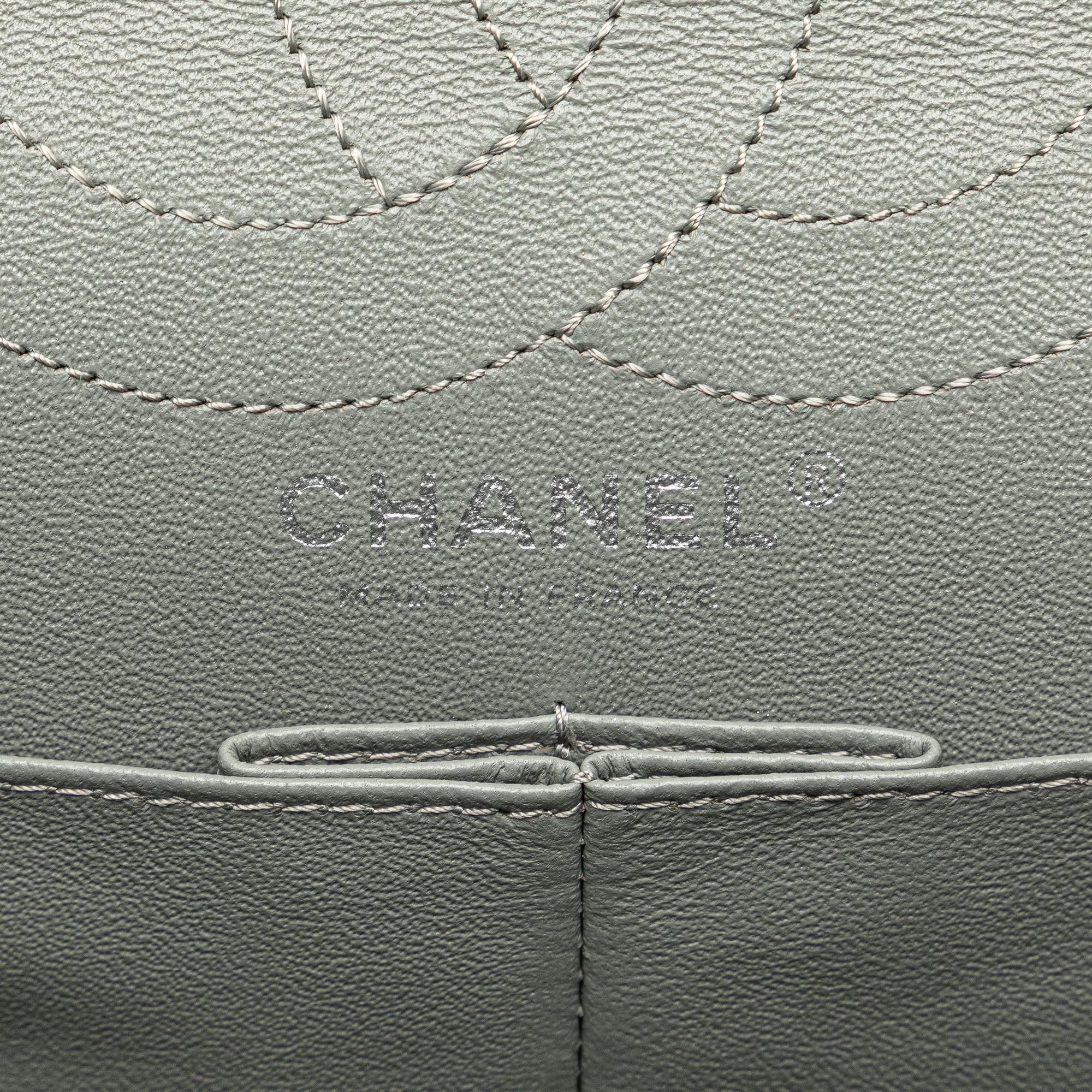 Chanel Caviar and Iridescent Calfskin Reissue 2.55 Double Flap 226
