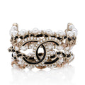 Chanel Chain Pearl CC Bracelet (SHF-18217)