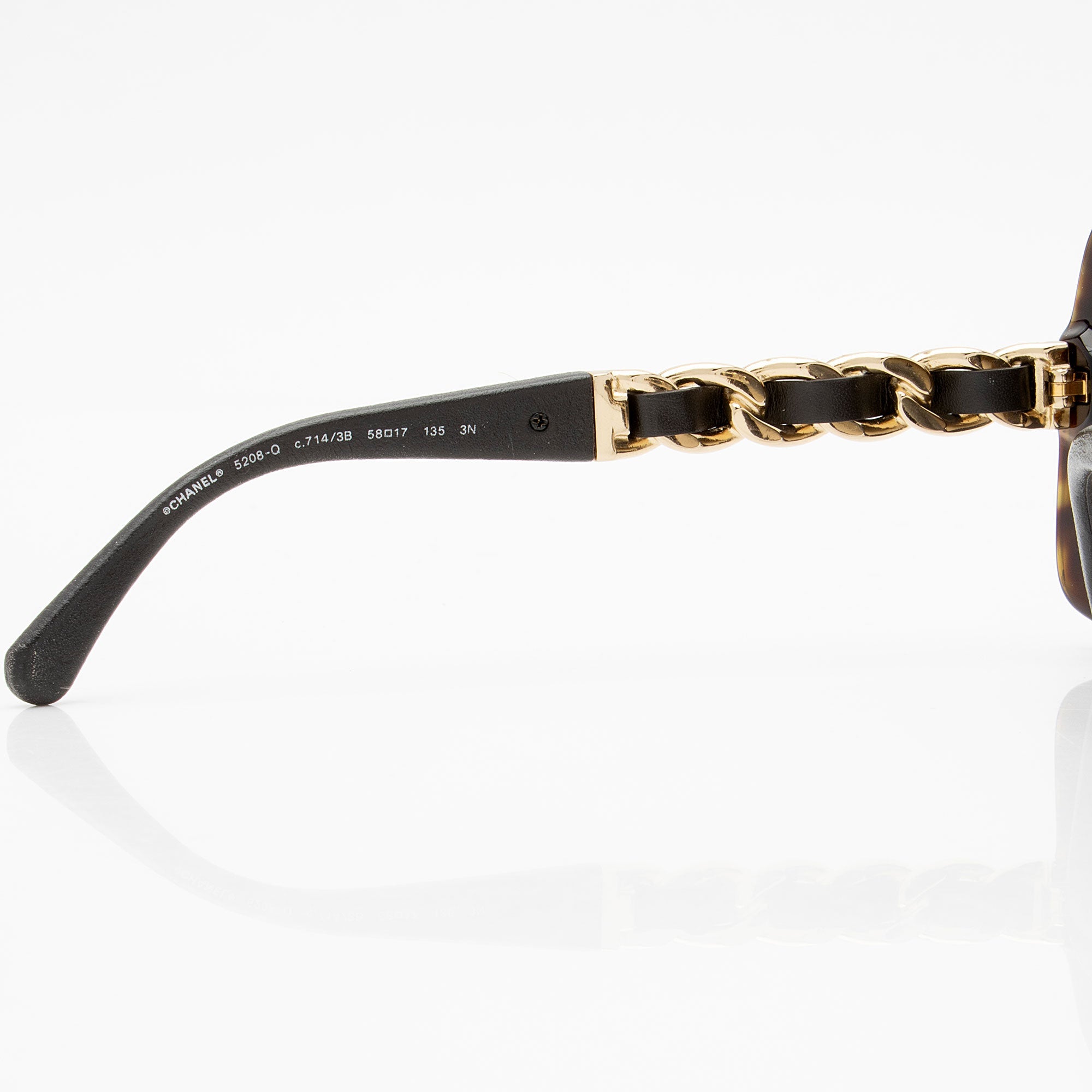 Chanel Chain Square Sunglasses