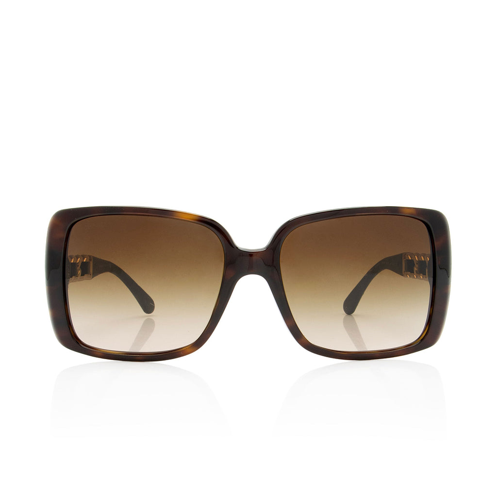 Chanel Chain Square Sunglasses