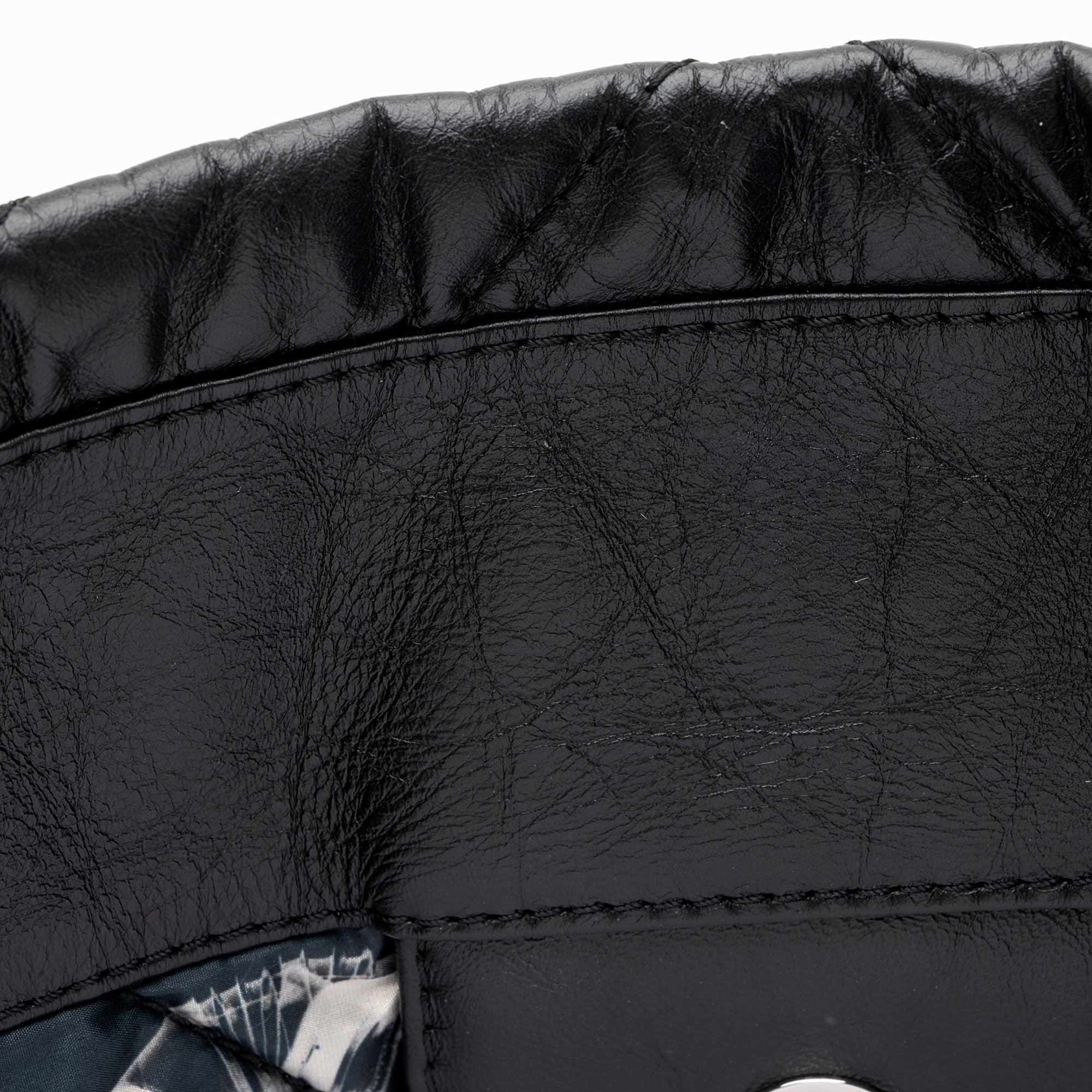 Chanel Chevron Aged Calfskin Big Bang Hobo (SHF-3kJJhz)