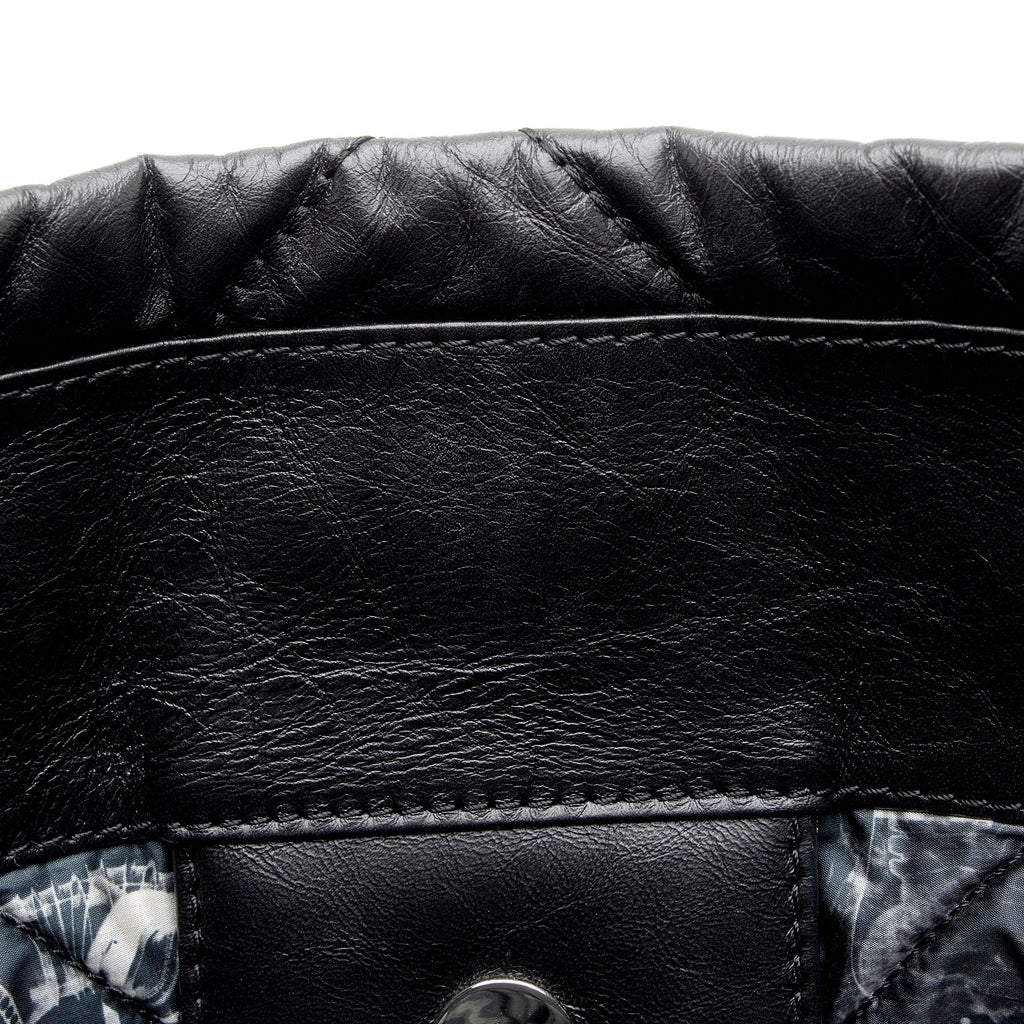Chanel Chevron Aged Calfskin Big Bang Hobo (SHF-3kJJhz)