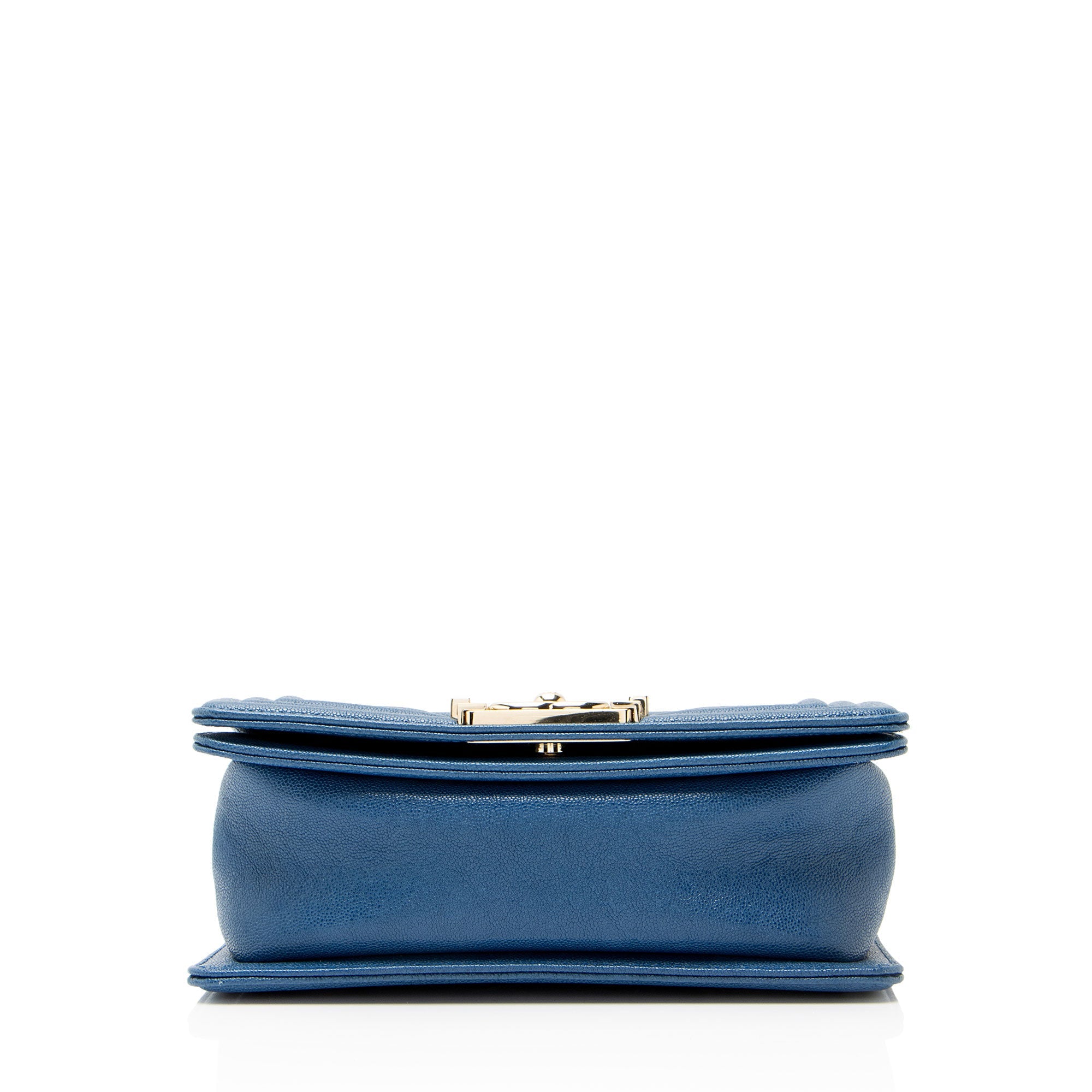 Chanel Chevron Caviar Leather Small Boy Bag