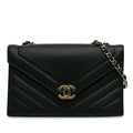 Chanel Chevron Envelope Flap (SHG-mceTlE)