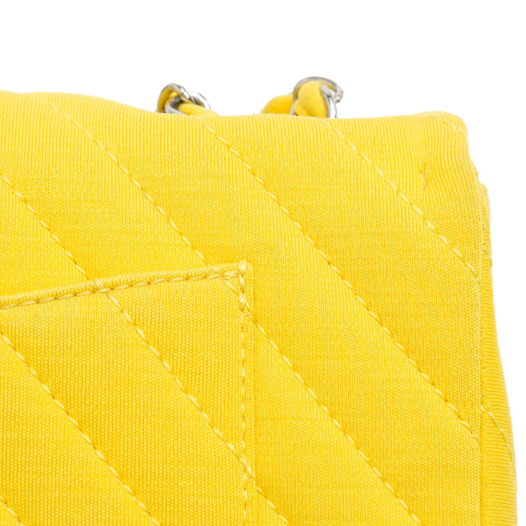 Chanel Chevron Jersey East West Flap