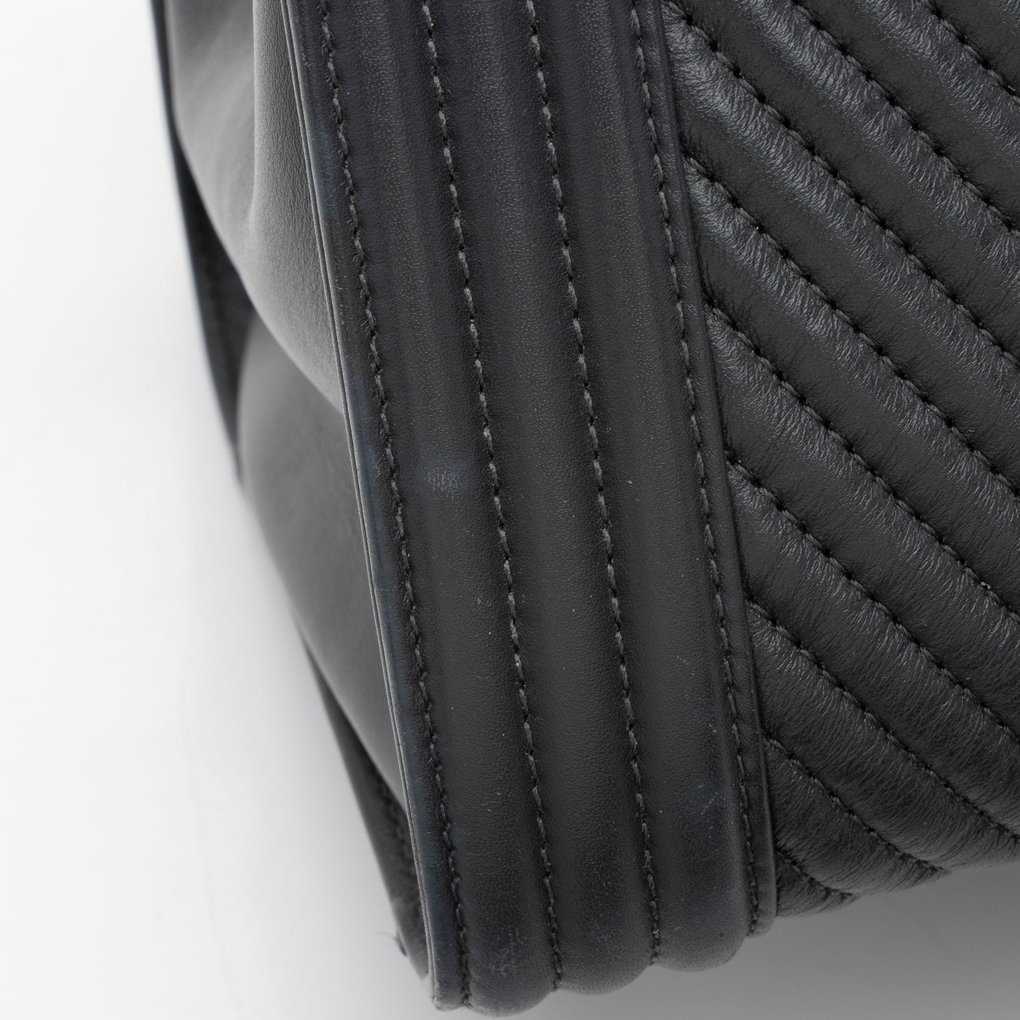 Chanel Chevron Lambskin Boy Shopping Tote