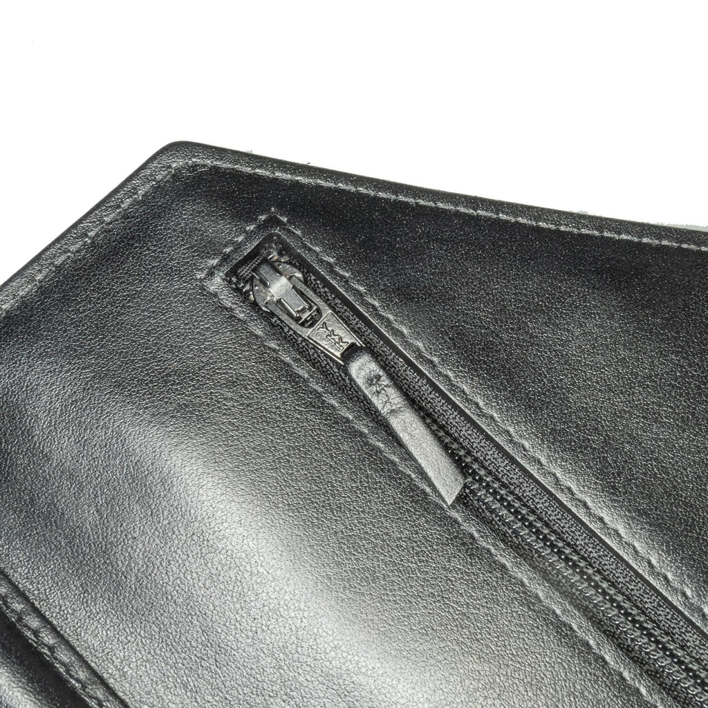 Chanel Chevron Lambskin Button Wallet On Chain