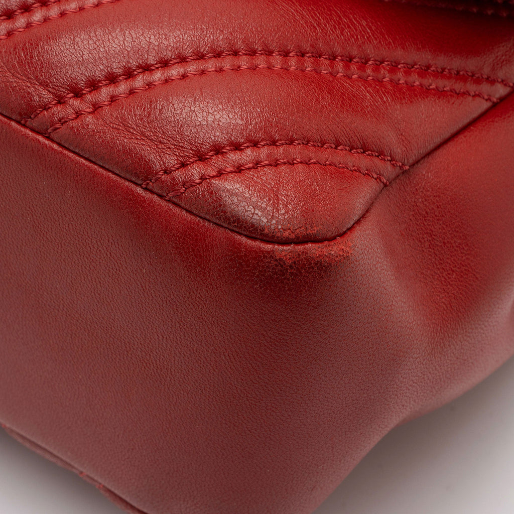Chanel Chevron Lambskin Classic Jumbo Single Flap Bag (SHF-zB67zI)