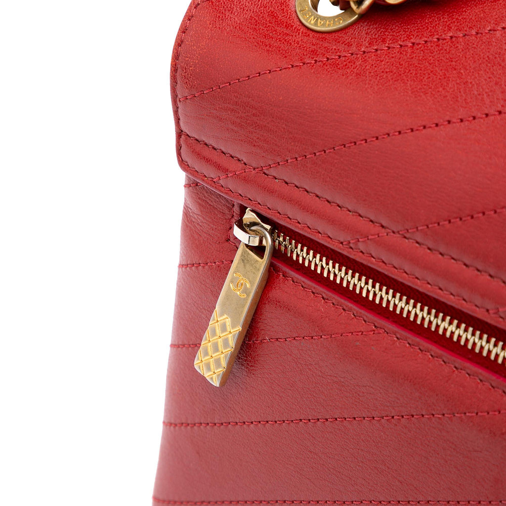 Chanel Chevron Lambskin Coco Envelope Flap