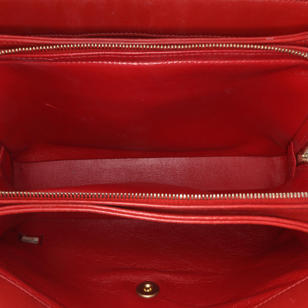 Chanel Chevron Lambskin Coco Envelope Flap