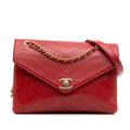Chanel Chevron Lambskin Coco Envelope Flap