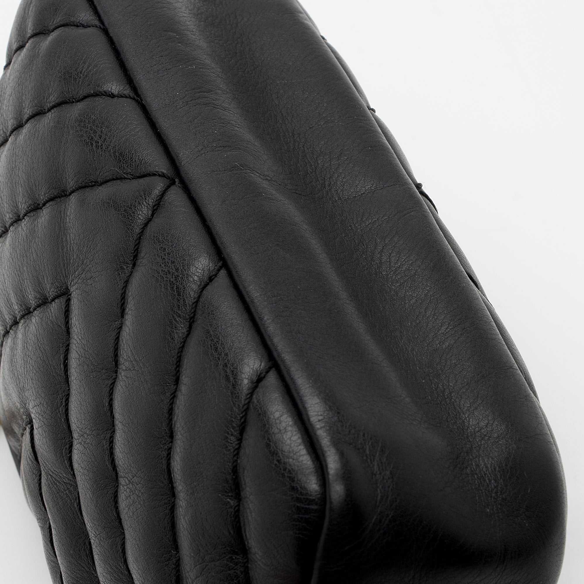 Chanel Chevron Lambskin Medallion Mini Camera Bag