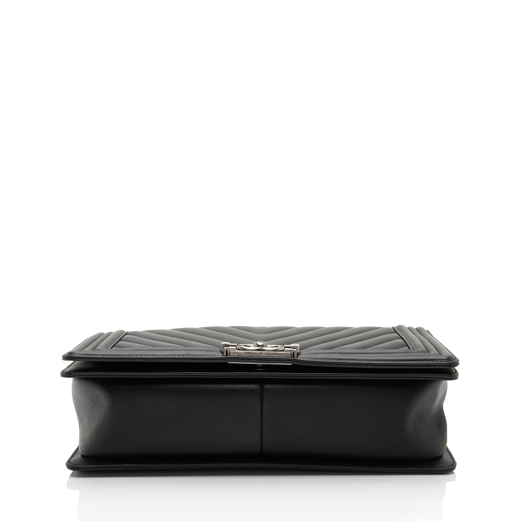 Chanel Chevron Lambskin New Medium Boy Bag