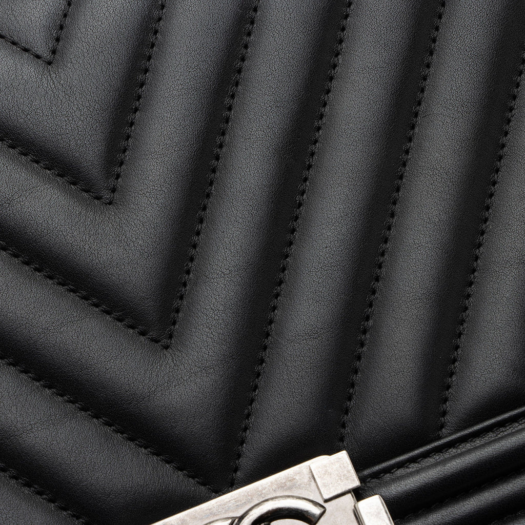 Chanel Chevron Lambskin New Medium Boy Bag