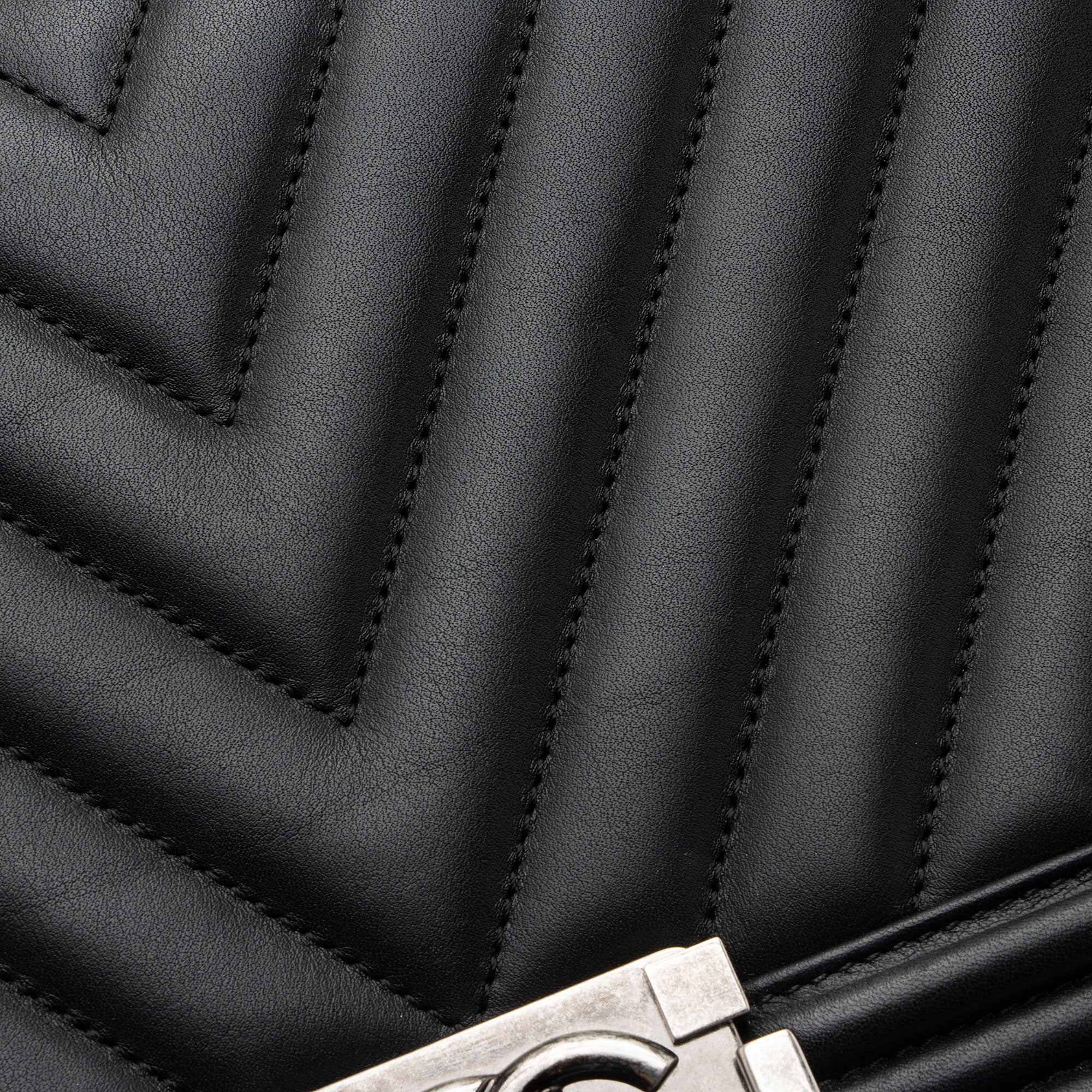 Chanel Chevron Lambskin New Medium Boy Bag