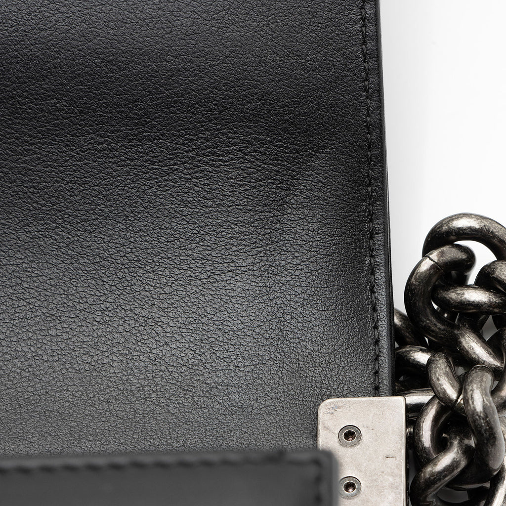 Chanel Chevron Lambskin New Medium Boy Bag
