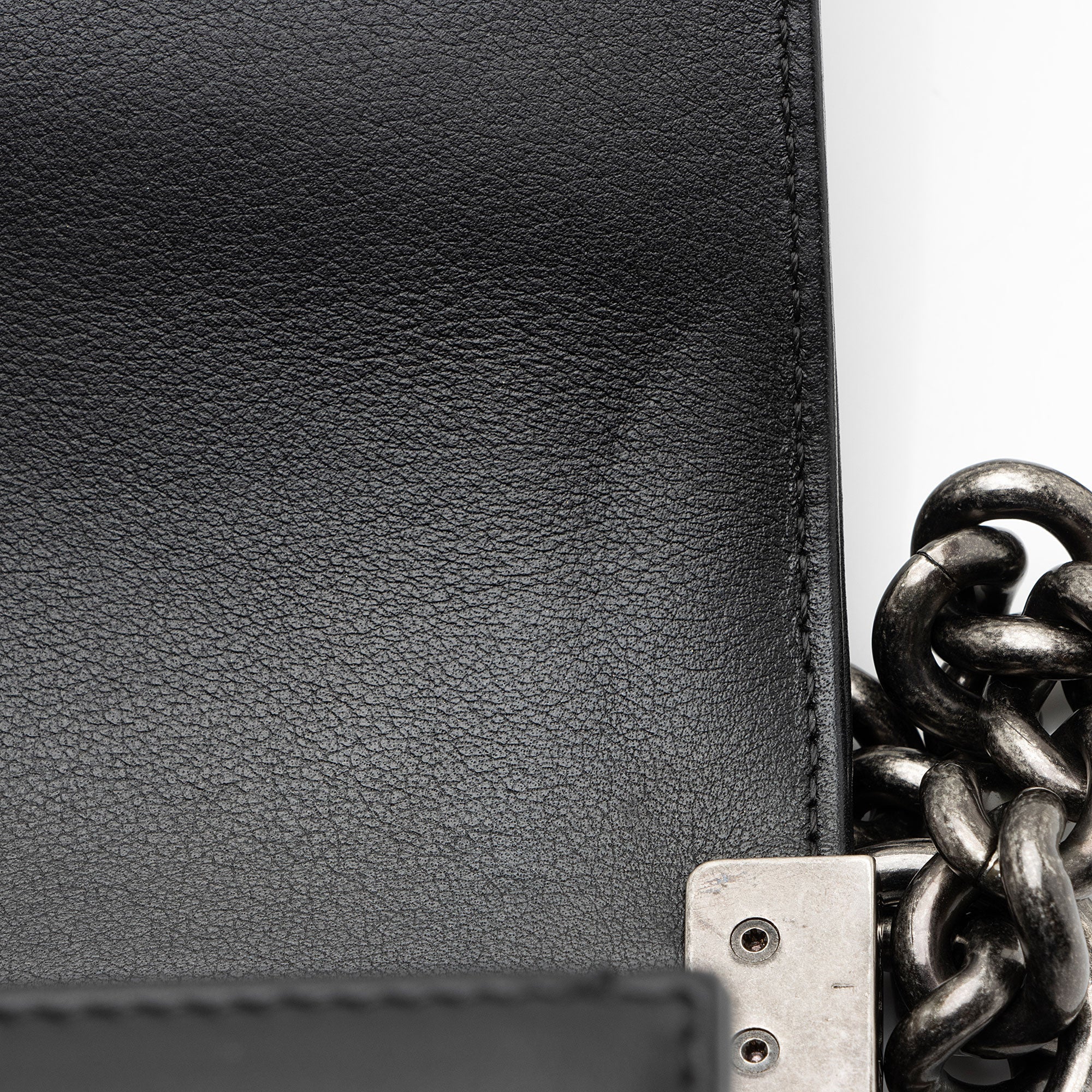 Chanel Chevron Lambskin New Medium Boy Bag