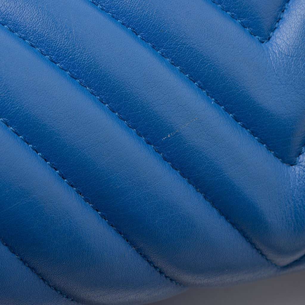 Chanel Chevron Lambskin Old Medium Boy Bag