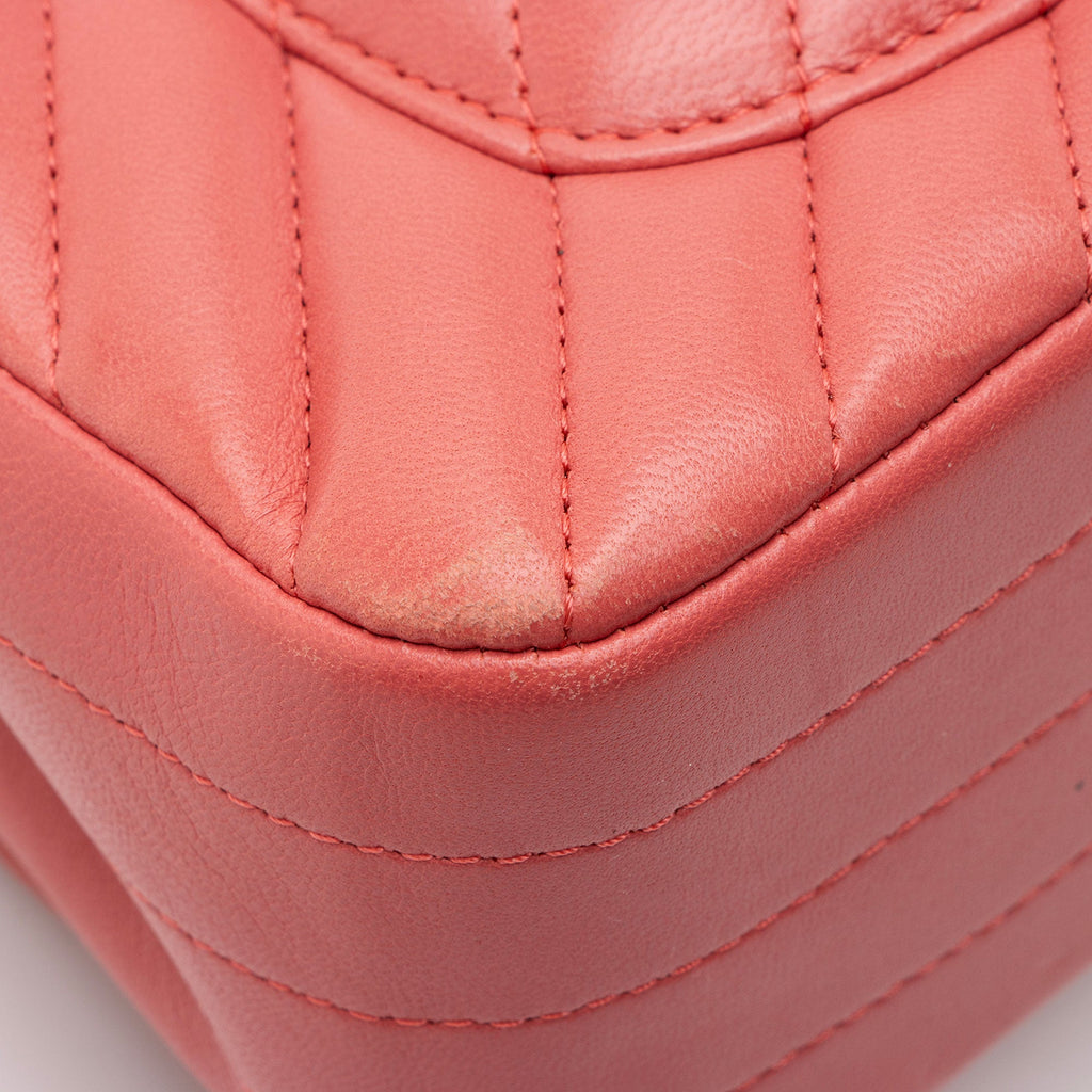 Chanel Chevron Lambskin Mini Flap Bag