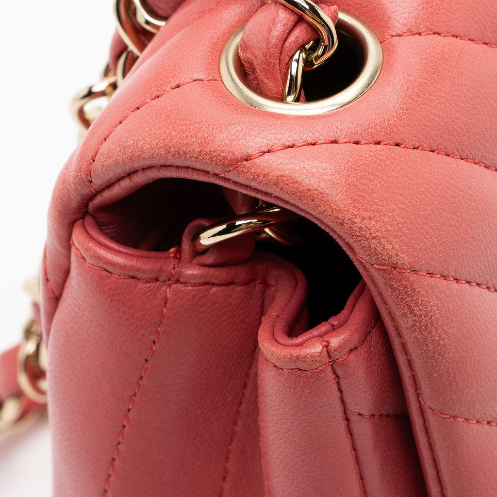 Chanel Chevron Lambskin Mini Flap Bag