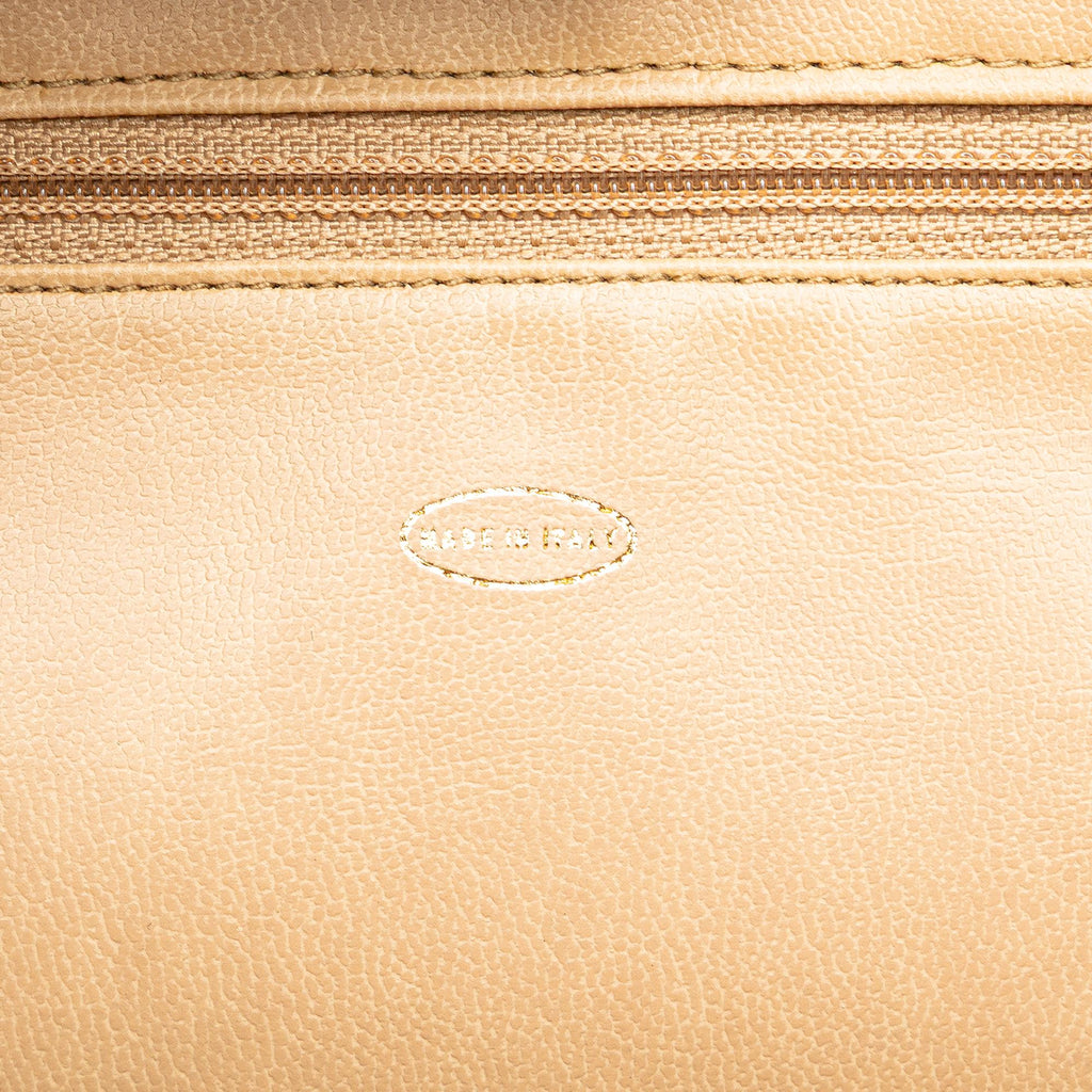 Chanel Chevron Lambskin Tote