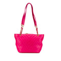 Chanel Chevron Lambskin Tote