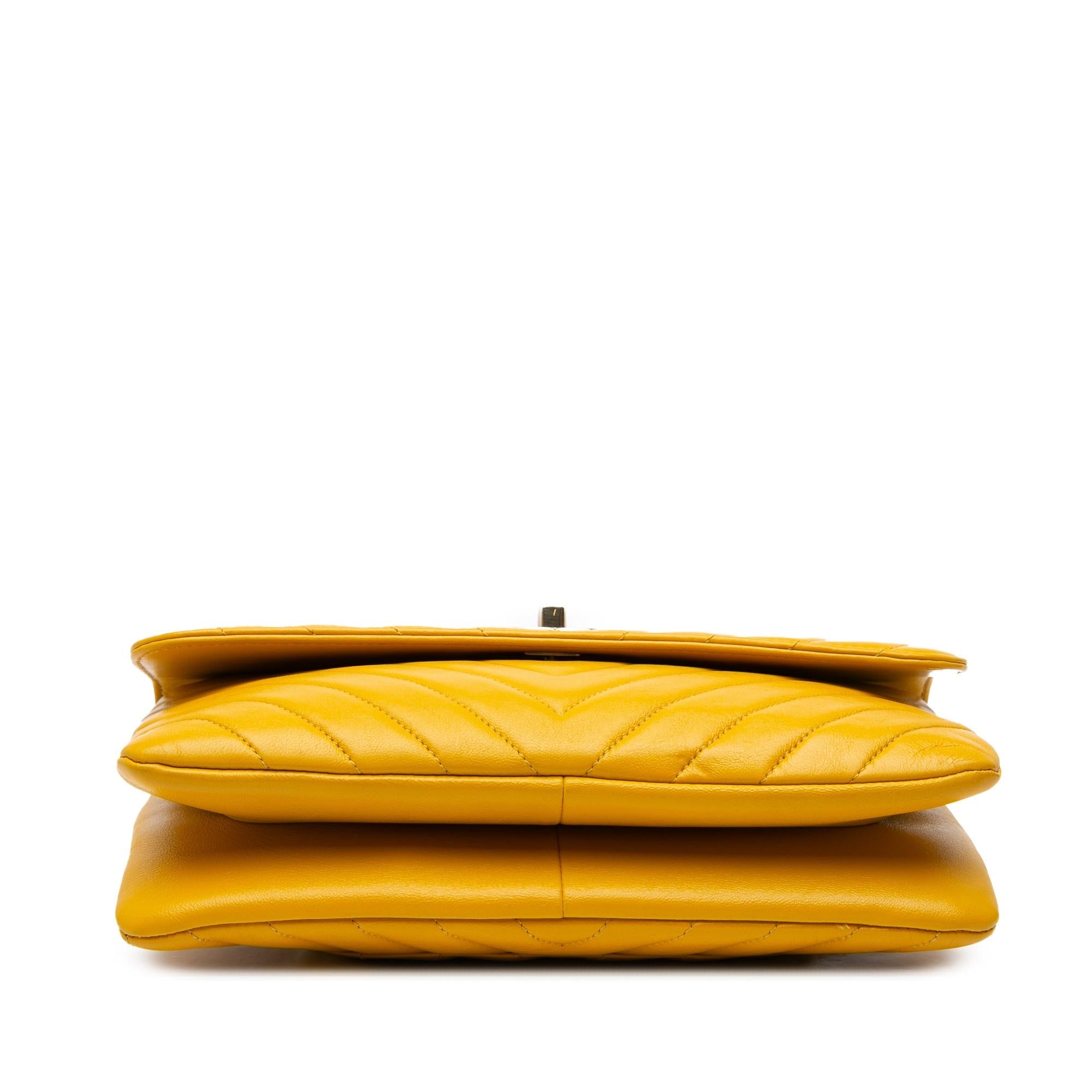 Chanel Chevron Lambskin Trendy CC Flap