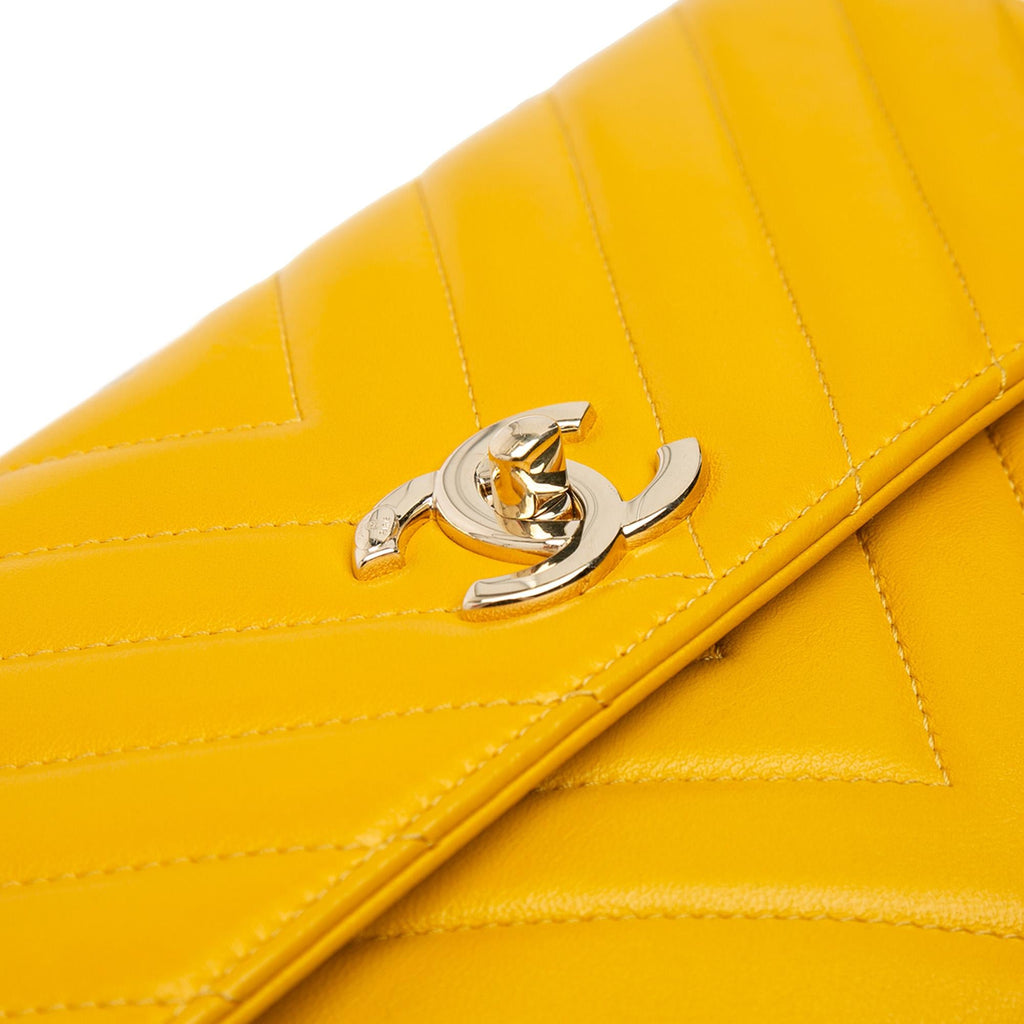 Chanel Chevron Lambskin Trendy CC Flap