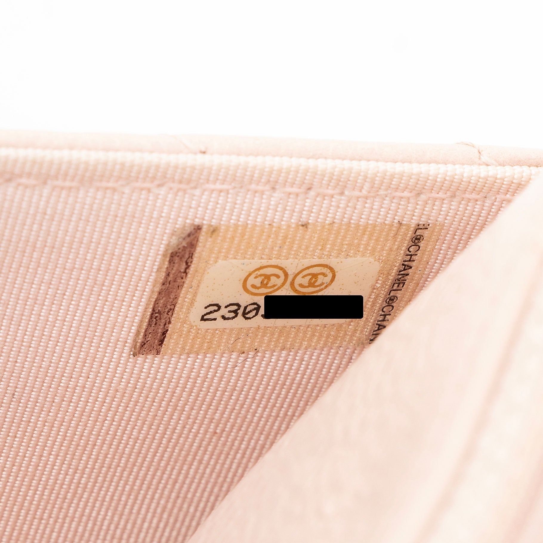 Chanel Chevron Lambskin Wallet on Chain
