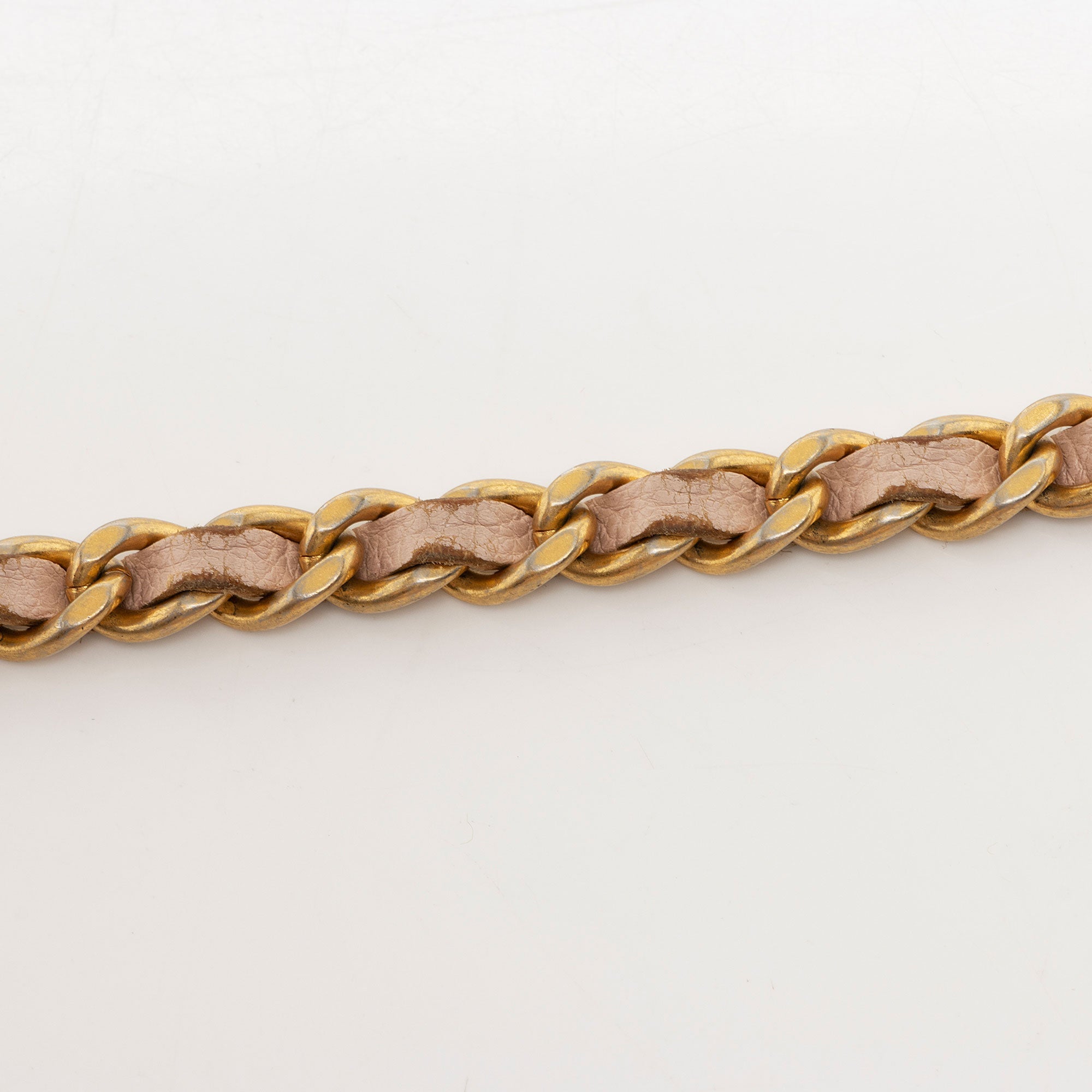 Chanel Chevron Lambskin Wallet on Chain