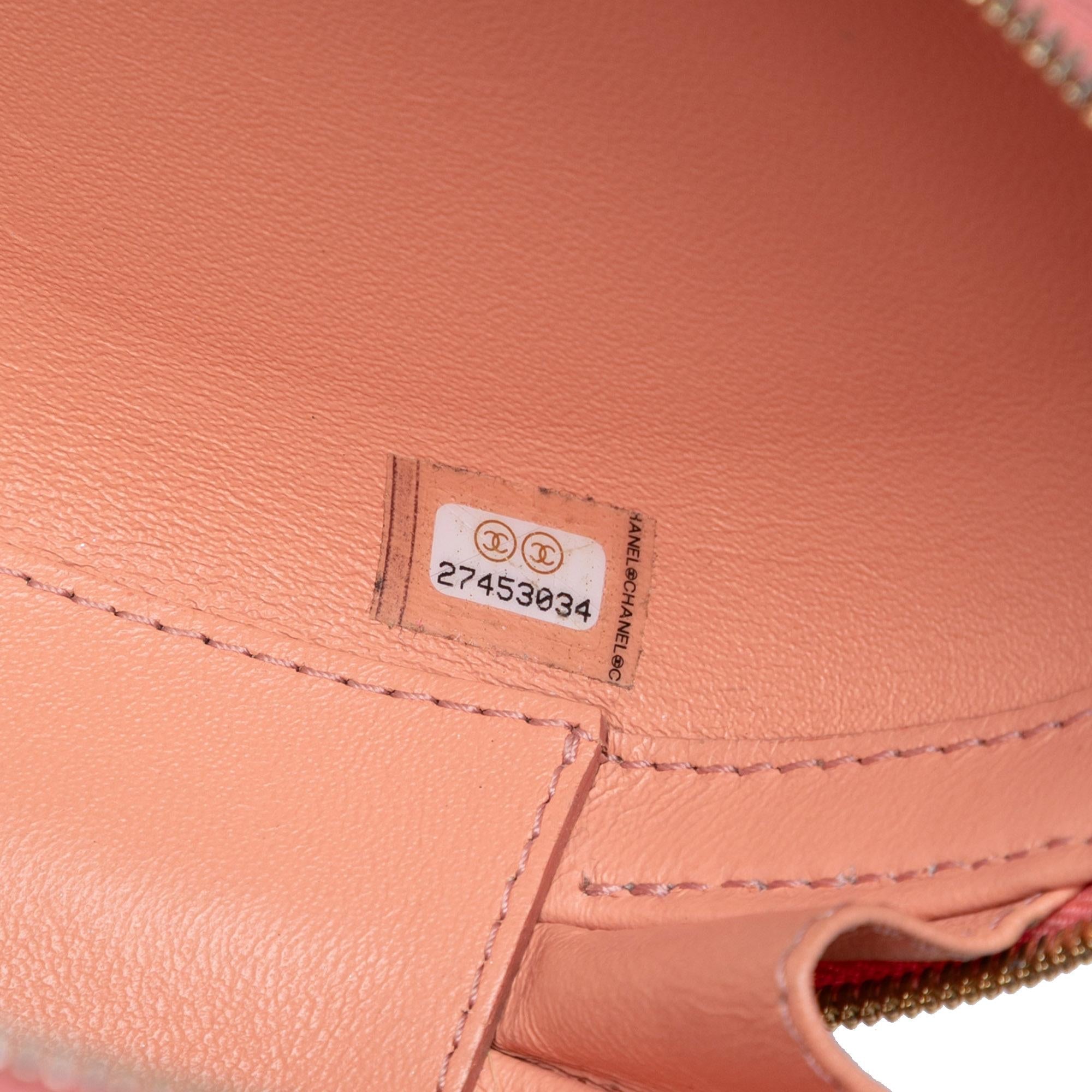 Chanel Chevron Stitched Calfskin La Pausa Evening Bag
