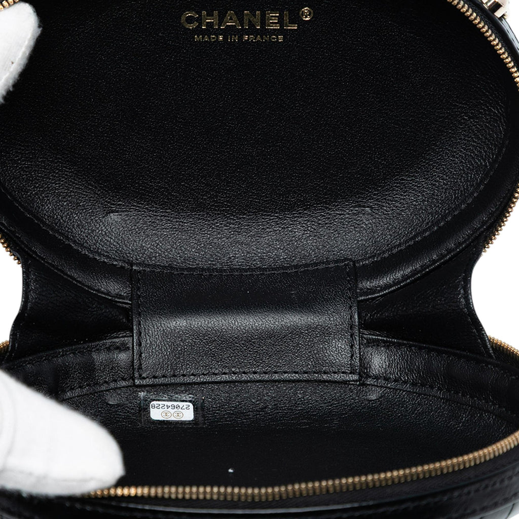 Chanel Chevron Stitched Calfskin La Pausa Evening Bag