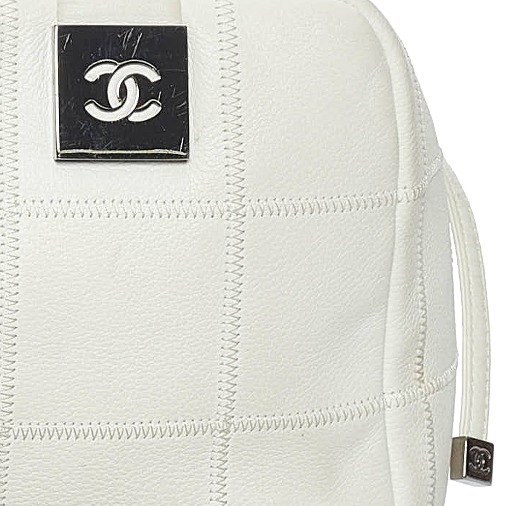 Chanel Choco Bar Caviar Leather Handbag (SHG-29874)