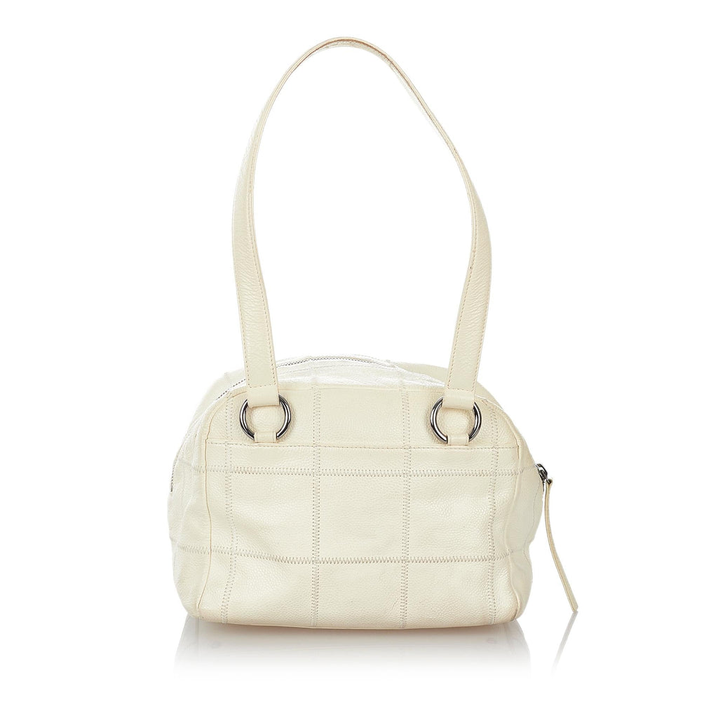 Chanel Choco Bar Caviar Leather Shoulder Bag (SHG-26806)