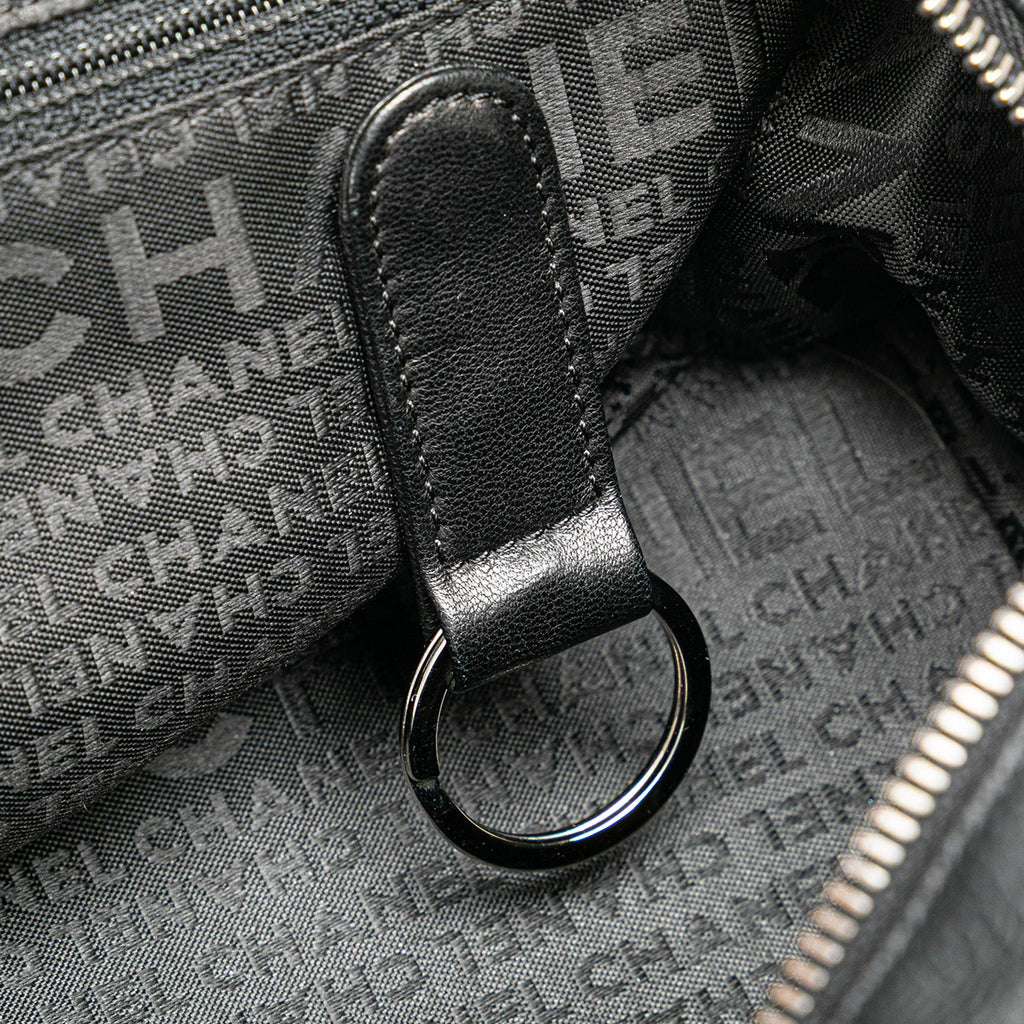 Chanel Choco Bar Caviar Shoulder Bag