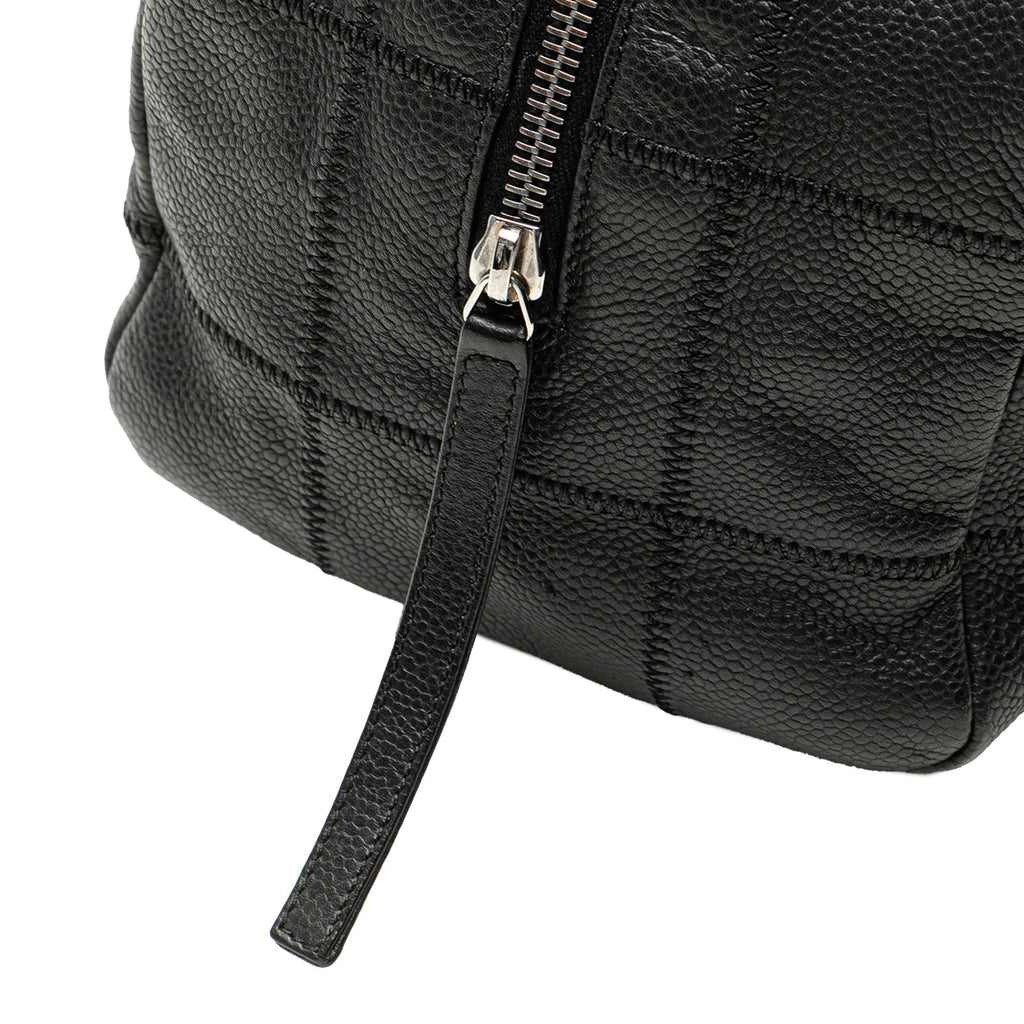 Chanel Choco Bar Caviar Shoulder Bag