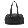 Chanel Choco Bar Caviar Shoulder Bag