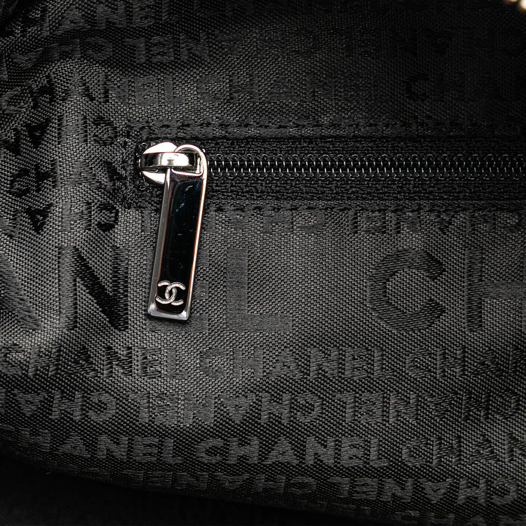 Chanel Choco Bar Caviar Shoulder Bag