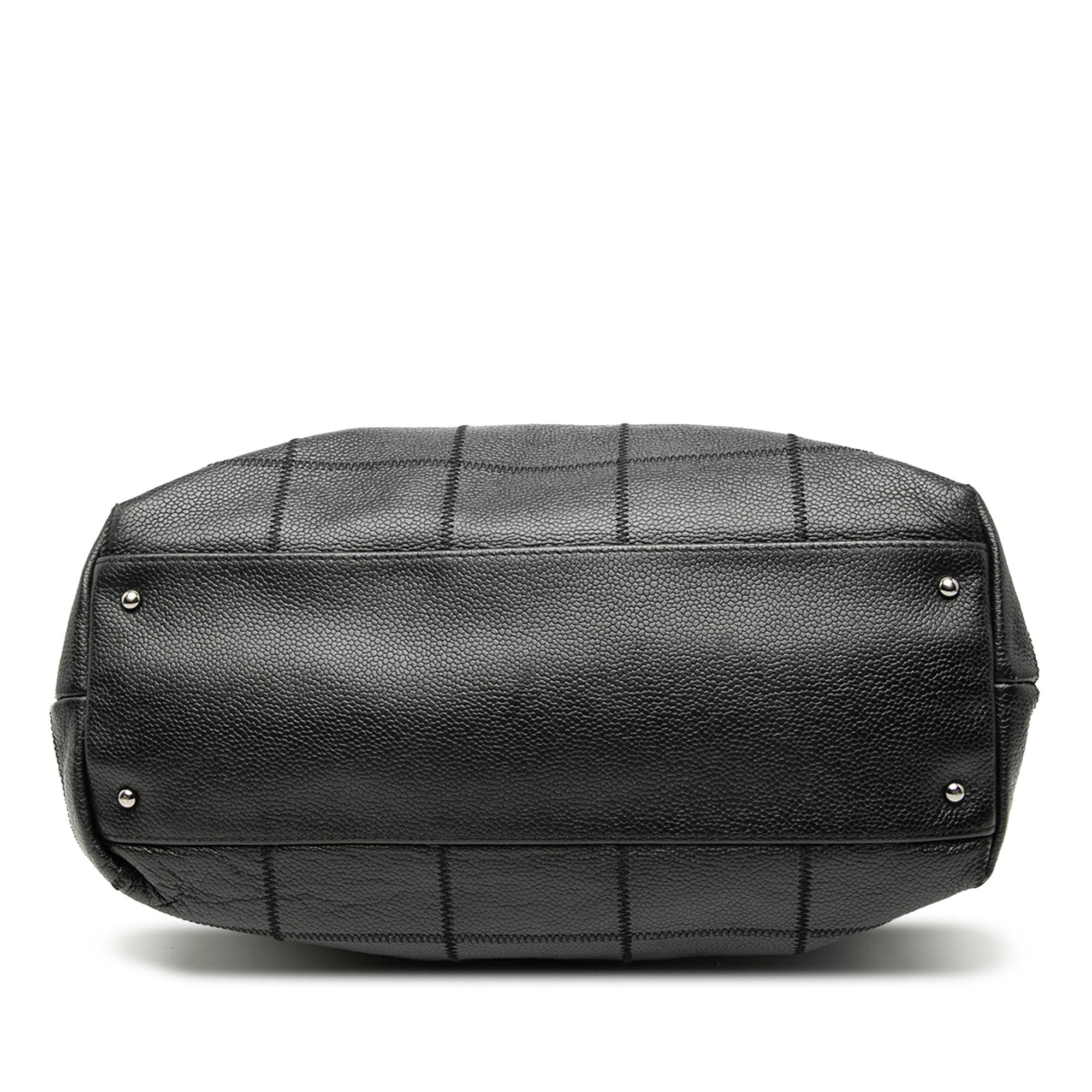 Chanel Choco Bar Caviar Tote