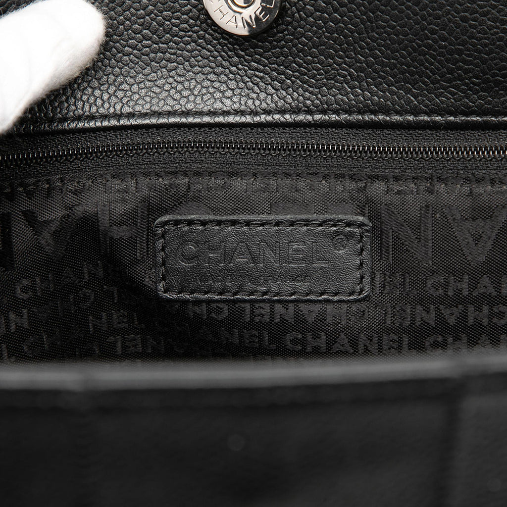 Chanel Choco Bar Caviar Tote