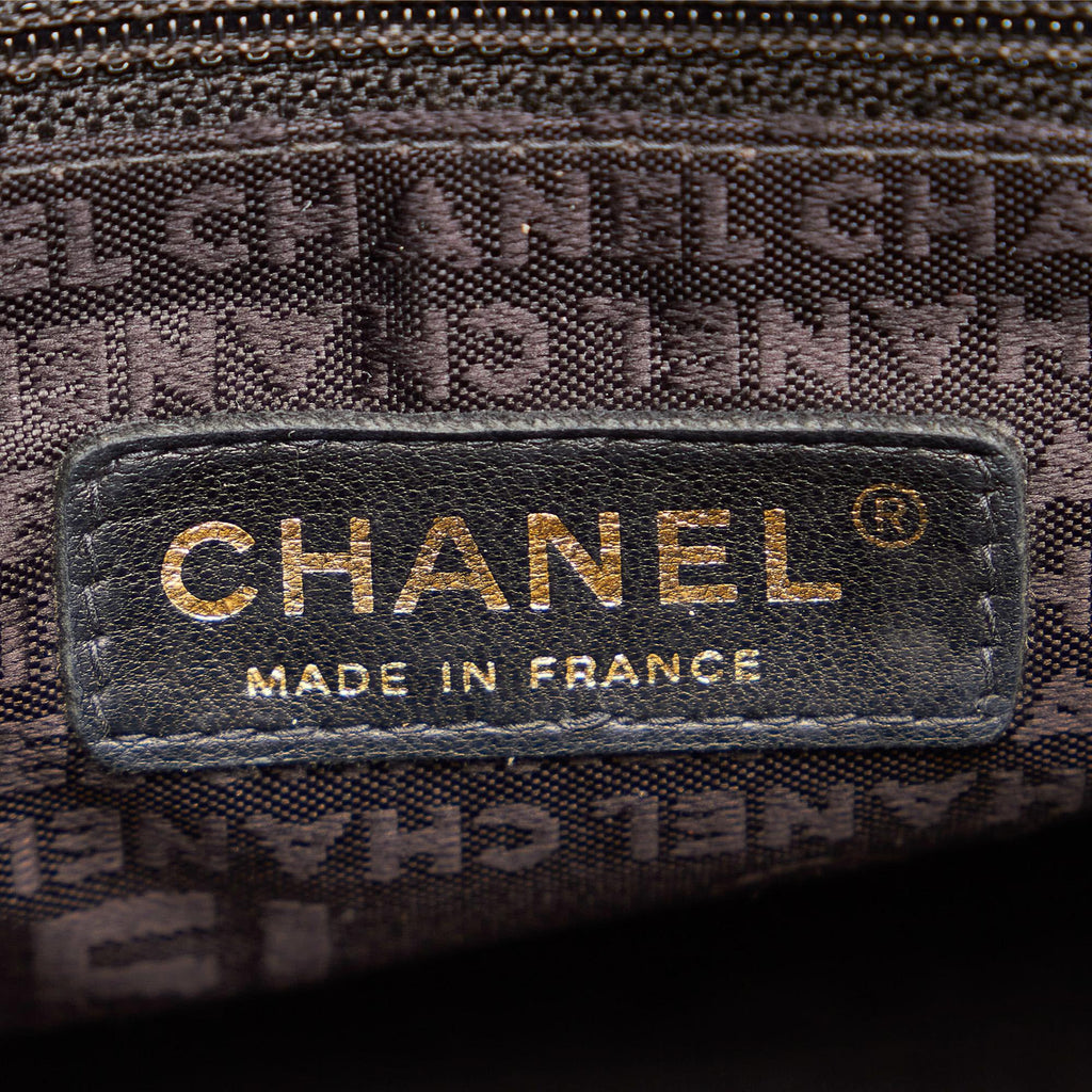 Chanel Choco Bar Lambskin Leather Shoulder Bag (SHG-29574)