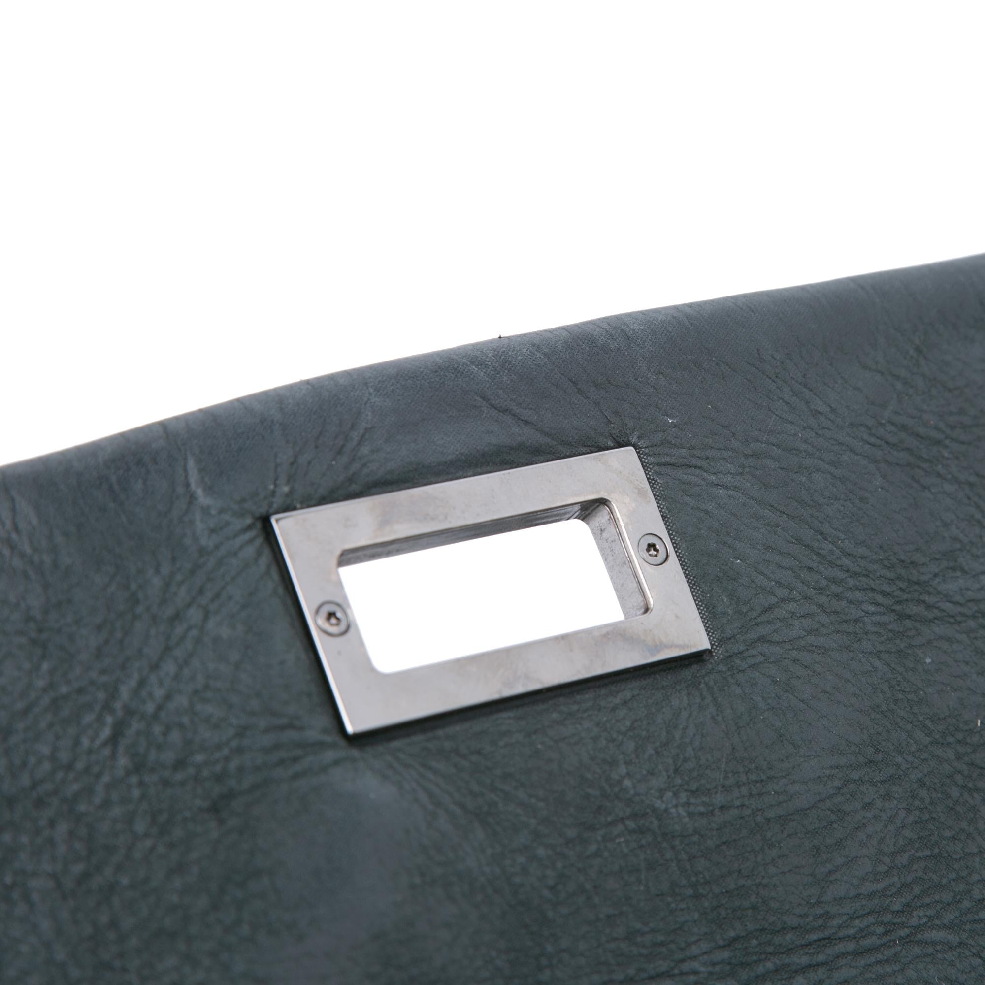 Chanel Chocolate Bar Iridescent Calfskin Bubble Flap