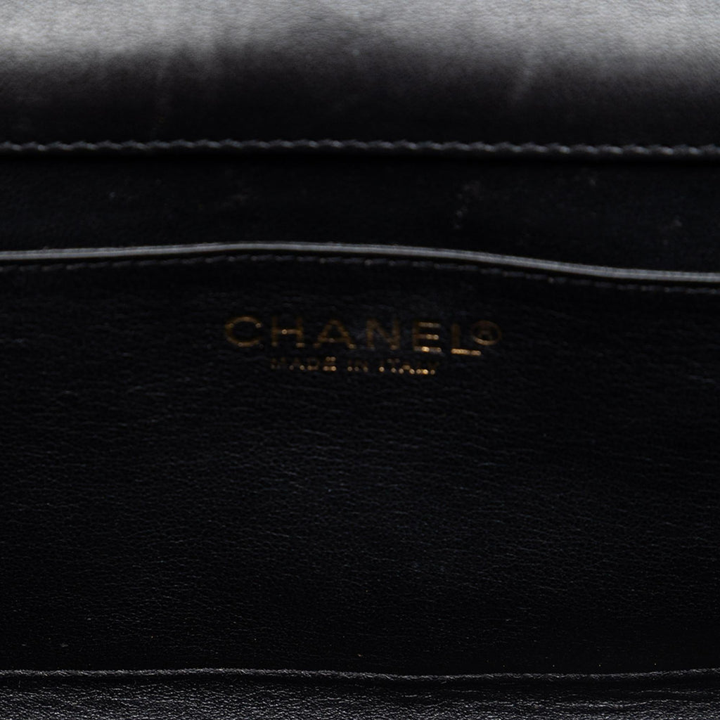 Chanel Chocolate Bar Patent Clutch
