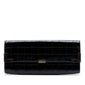 Chanel Chocolate Bar Patent Clutch