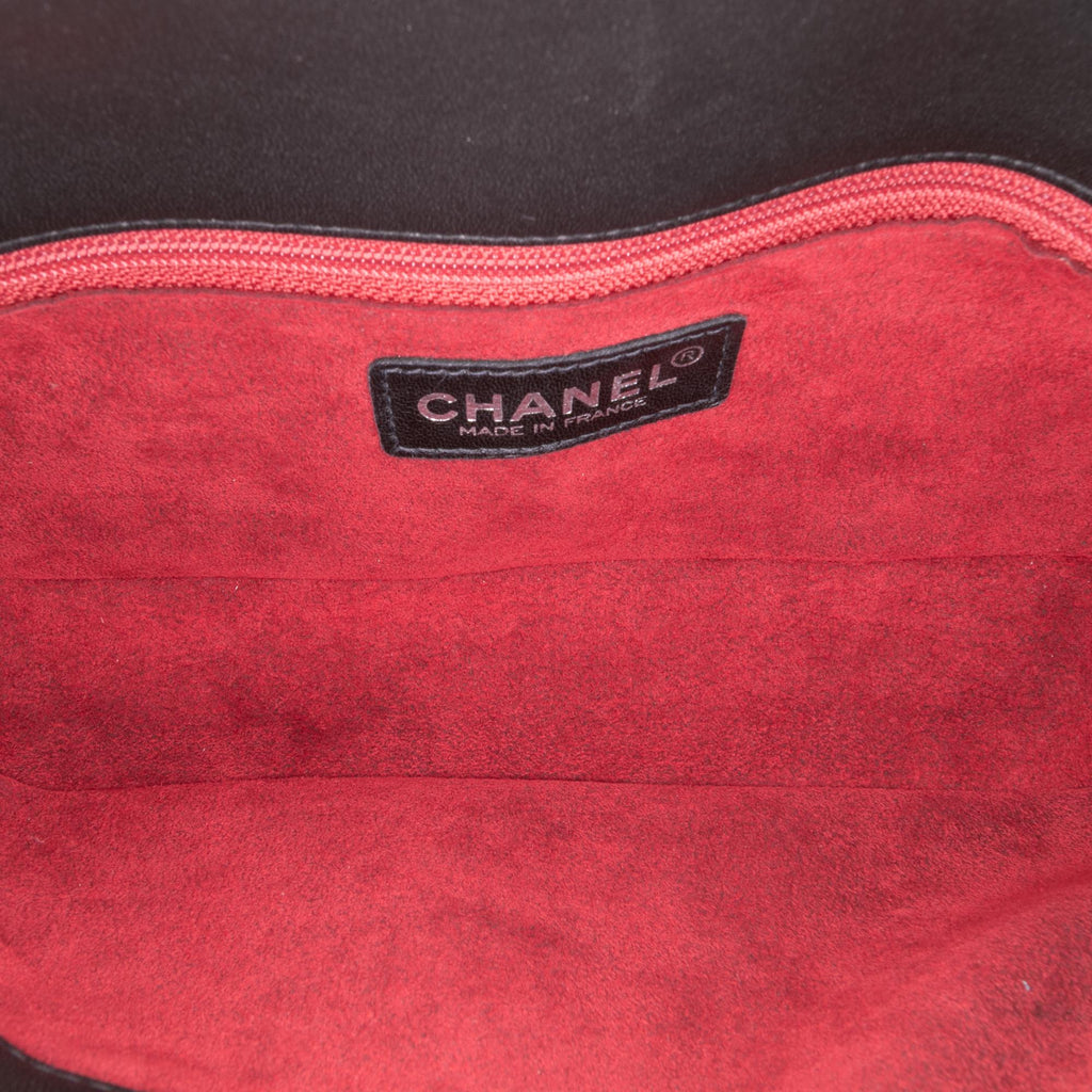 Chanel Chocolate Bar Patent Flap