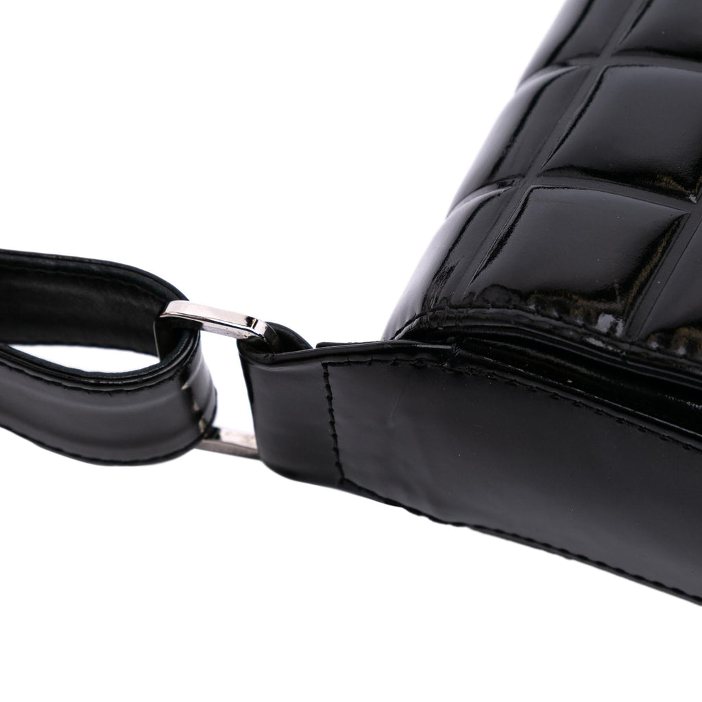 Chanel Chocolate Bar Patent Flap