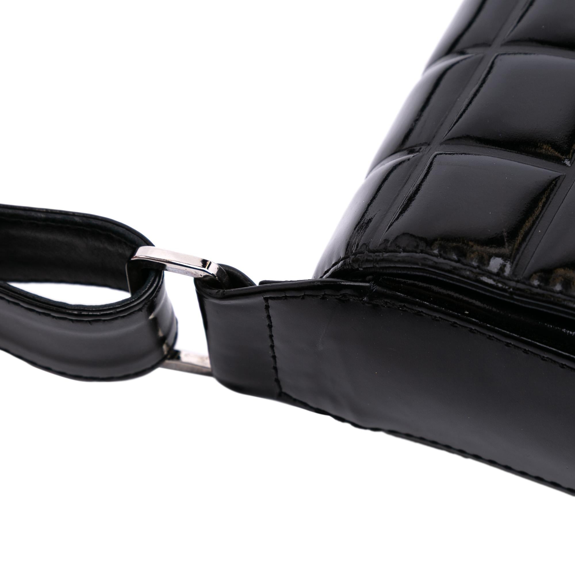 Chanel Chocolate Bar Patent Flap