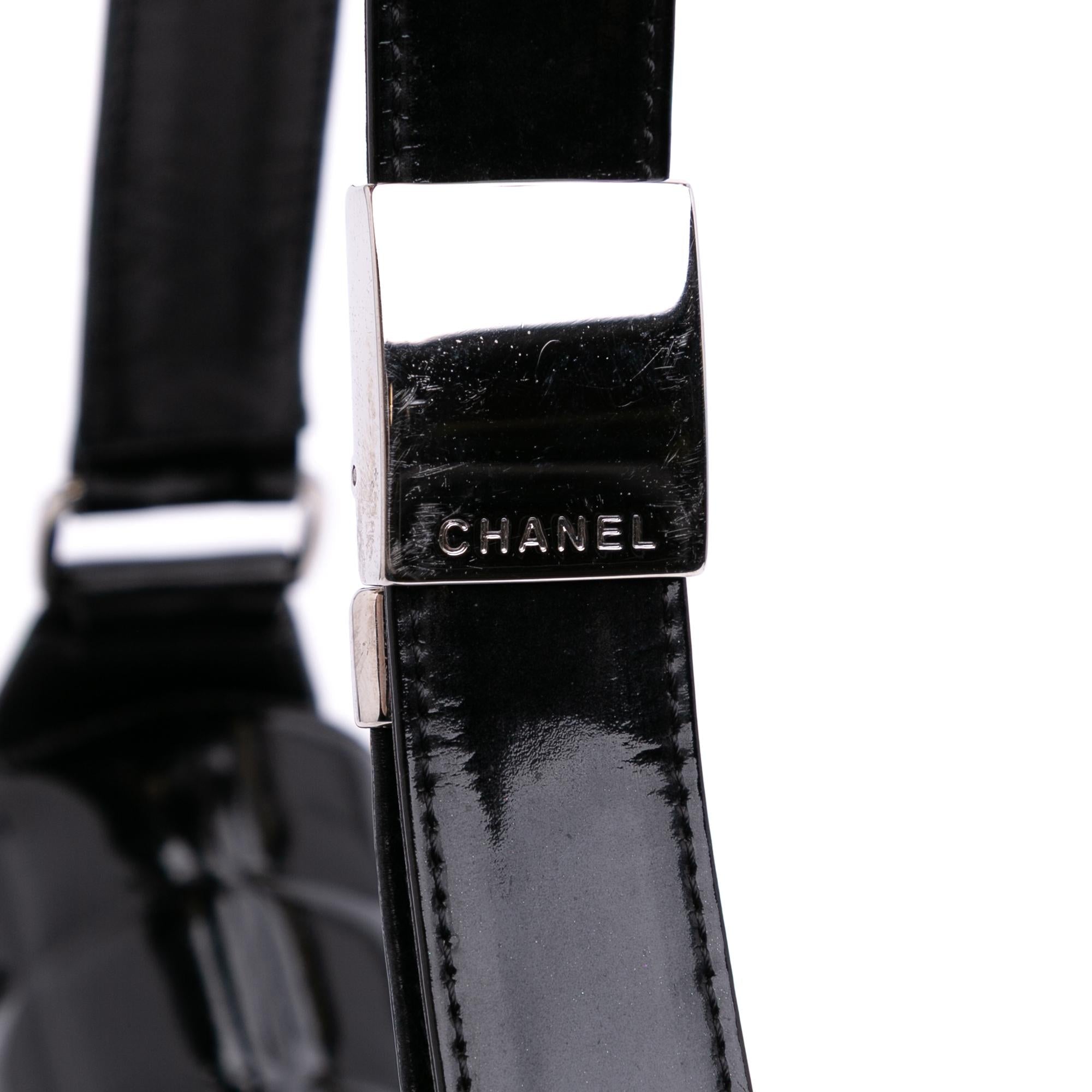 Chanel Chocolate Bar Patent Flap