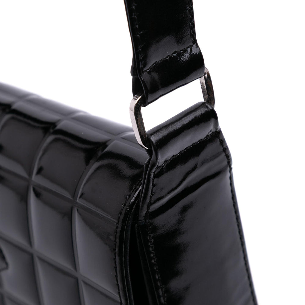 Chanel Chocolate Bar Patent Flap