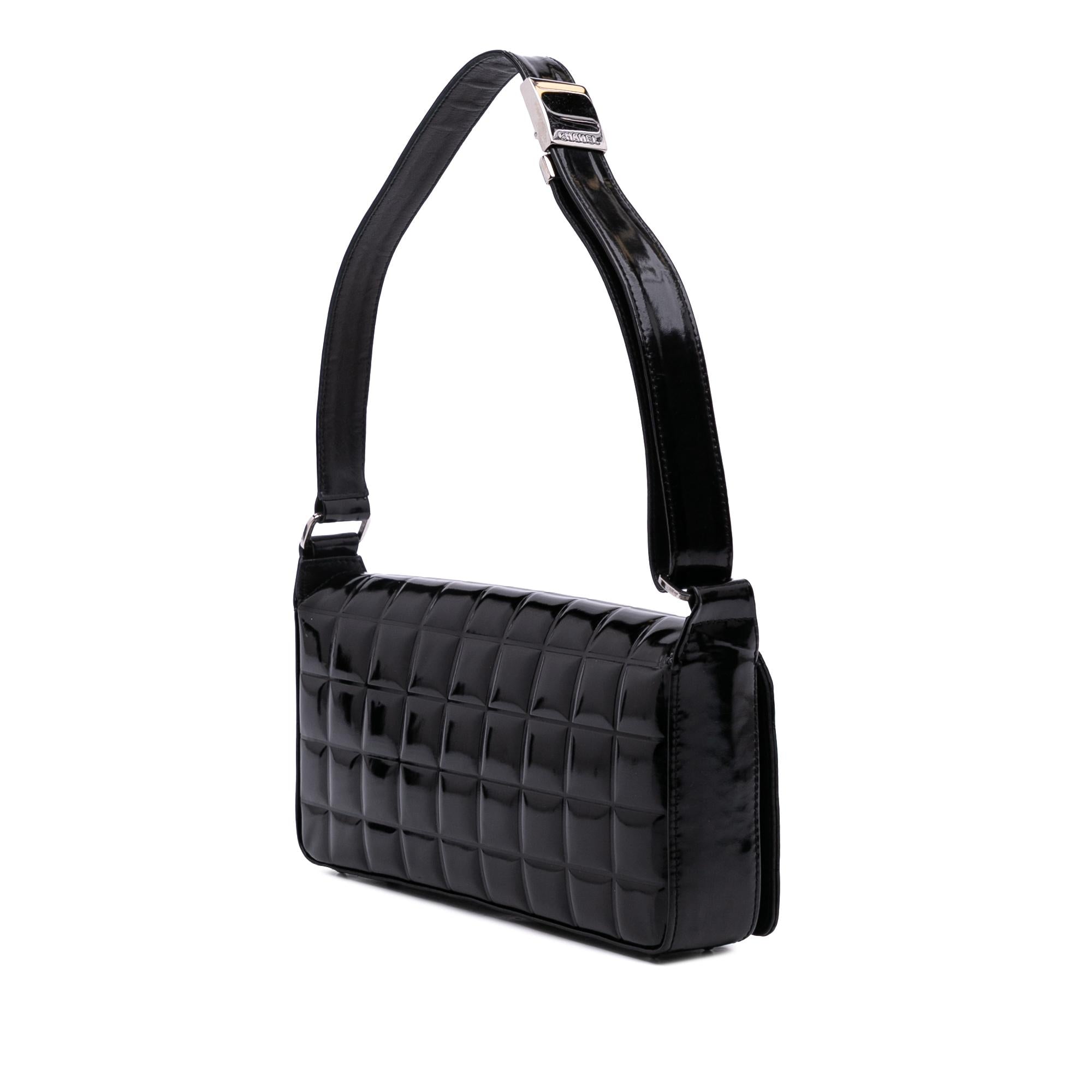 Chanel Chocolate Bar Patent Flap
